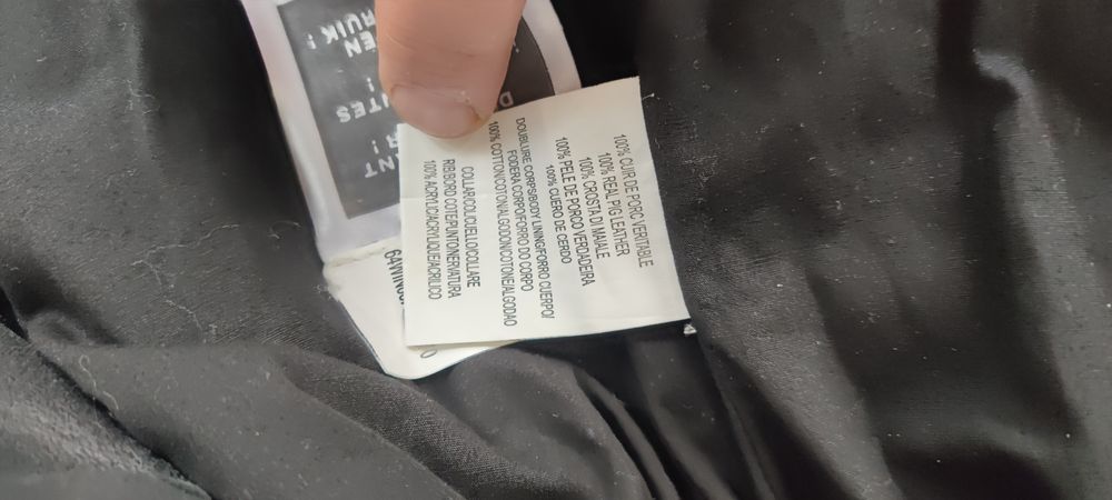 Geacă piele Leathertex
