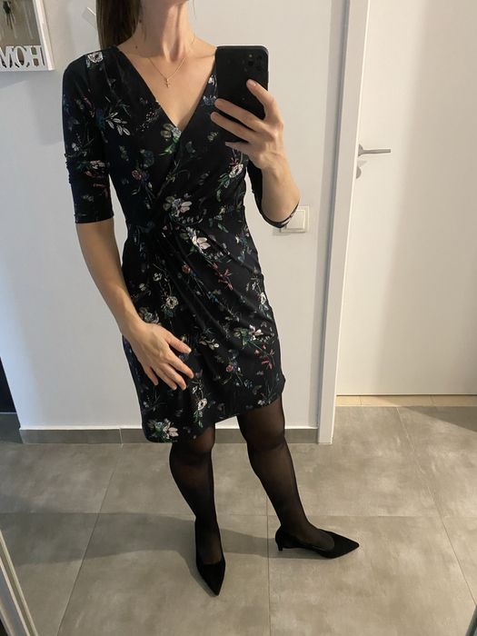 Rochie mini flori mulata