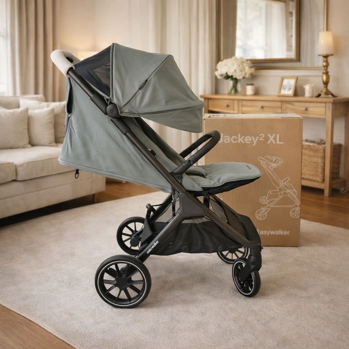 Easywalker Jackey 2 XL детска лятна количка - Agave Green - ЧИСТО НОВА