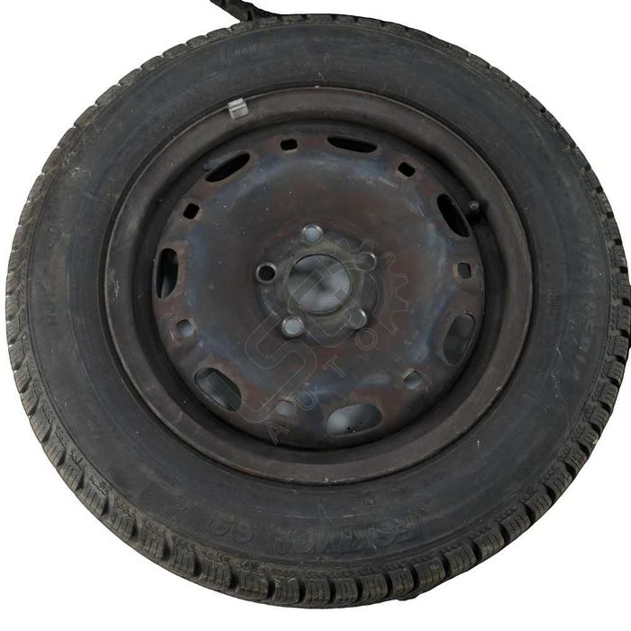 Стоманени джанти 5x100 с гуми R14 Skoda Fabia I (6Y)  ID:151618