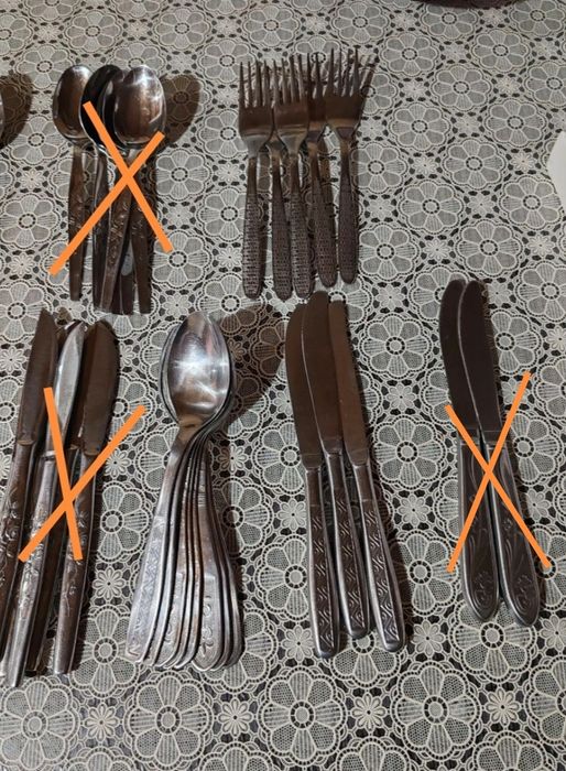 Tacâmuri diferite modele