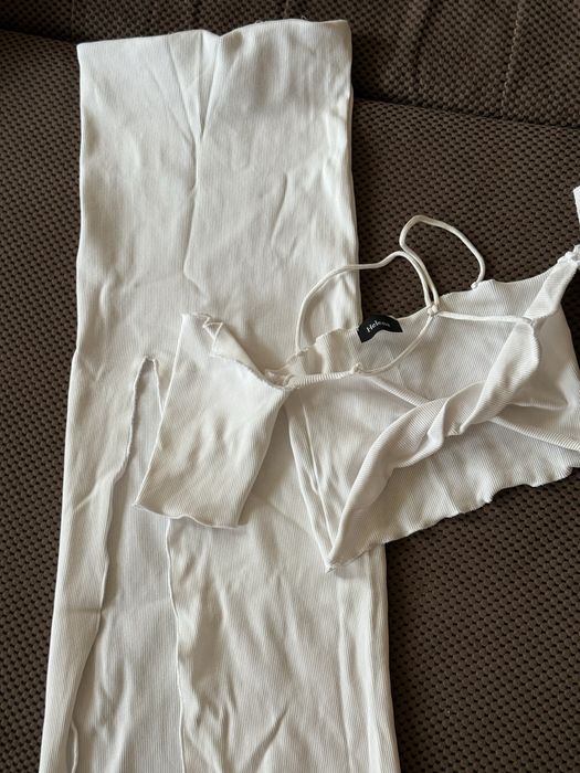 Бял дамски сет/комплект Helena