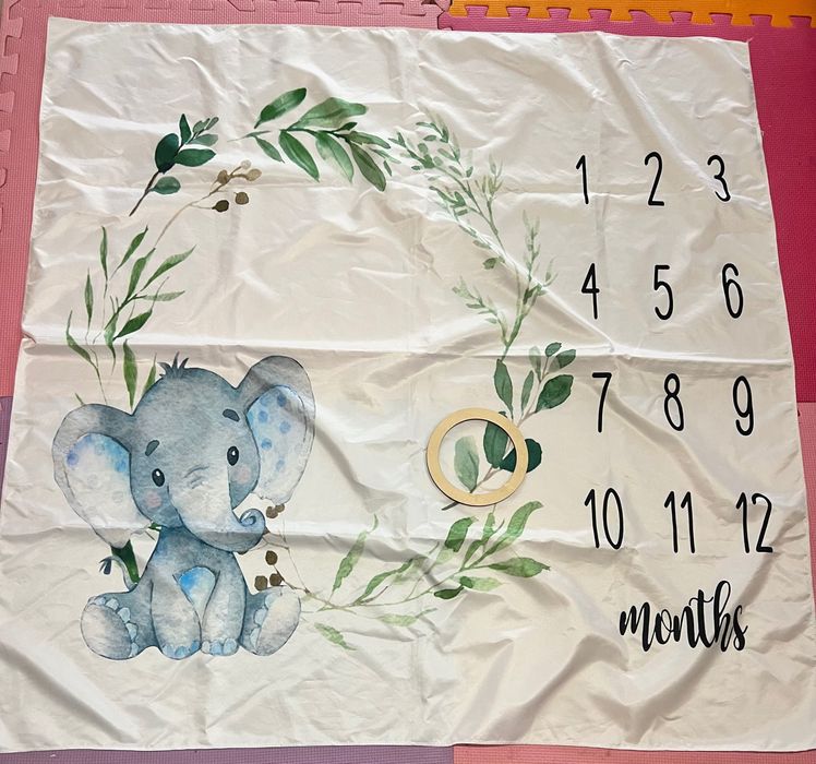 Cearșaf pentru pozele bebelușului