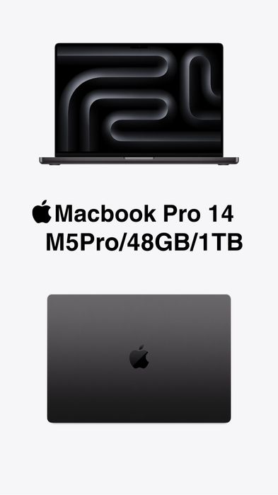 Macbook Pro 14 M5Pro/48GB/1TB/SpaceBlack