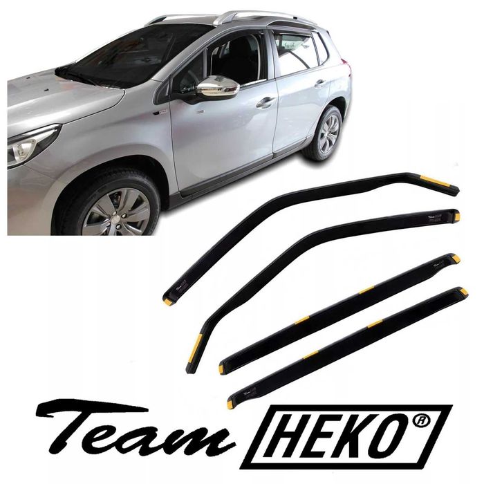 К-т 4бр. Ветробрани HEKO предни/задни за PEUGEOT 2008 / 3008 / 5008
