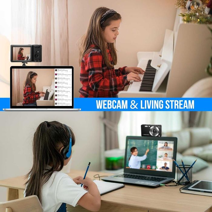 дигитална камера 56MP / 4K (2160P) – 20x цифров zoom, 2.7" LCD,нова!