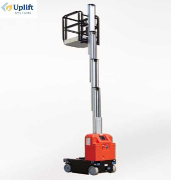 Подъёмник, лифт. Самоходная одномачтовая подъёмная рабочая платформа