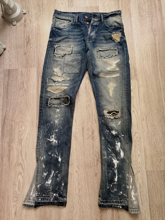Blugi flared custom