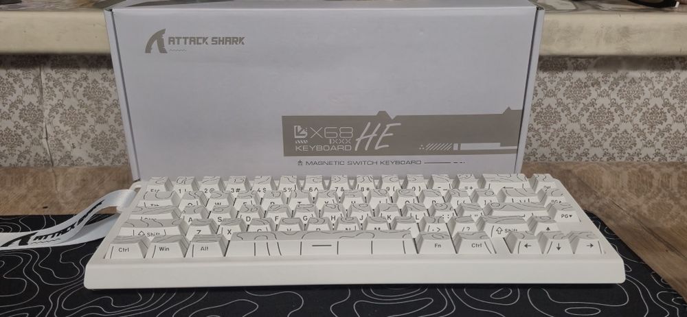 Игровая клавиатура attack shark x68he