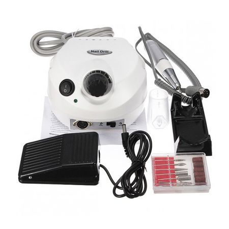 KIT Manichiura- LAMPA LED 86W_Aspirator praf 40W_Freza electrica 35w