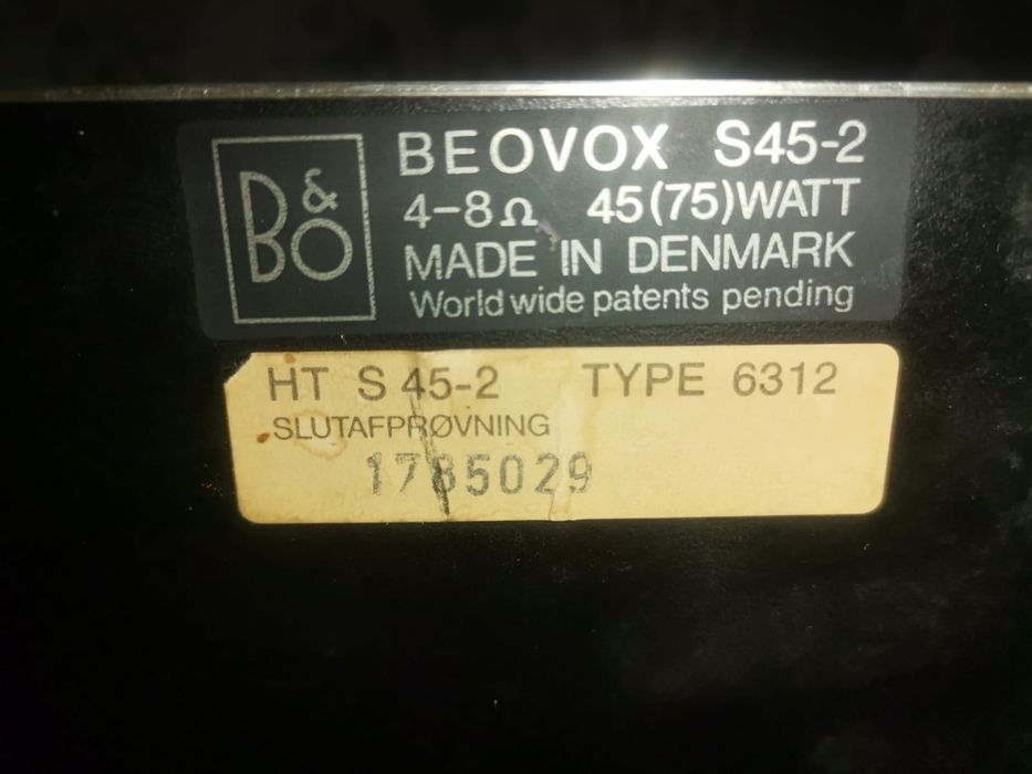 Bang Olufsen Beovox