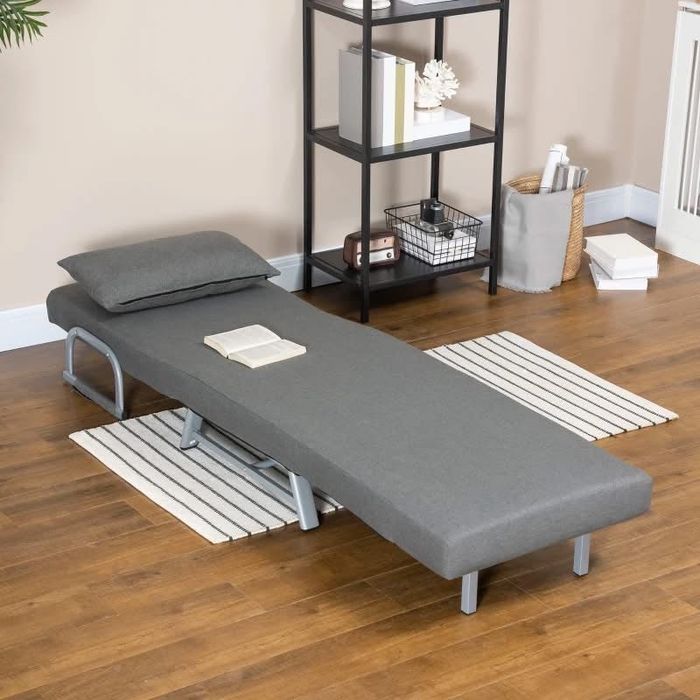 HOMCOM Разтегателен фотьойл