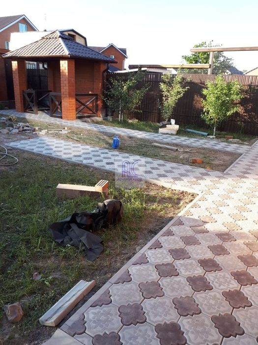 Укладка брусчатки