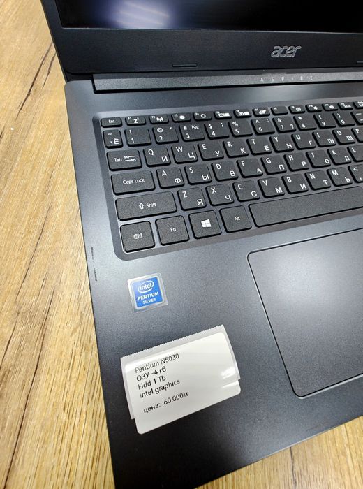 Ноутбук Acer | Intel N5030 | 1Tb HDD | 4Gb ОЗУ