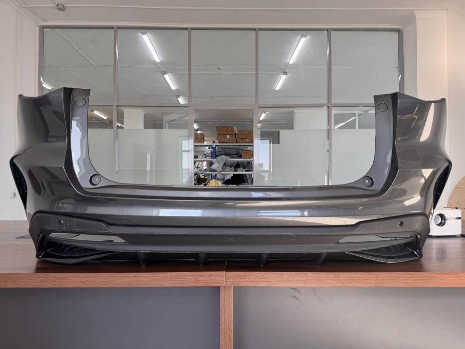 Changan X5 Plus задний бампер мокрый асфалт