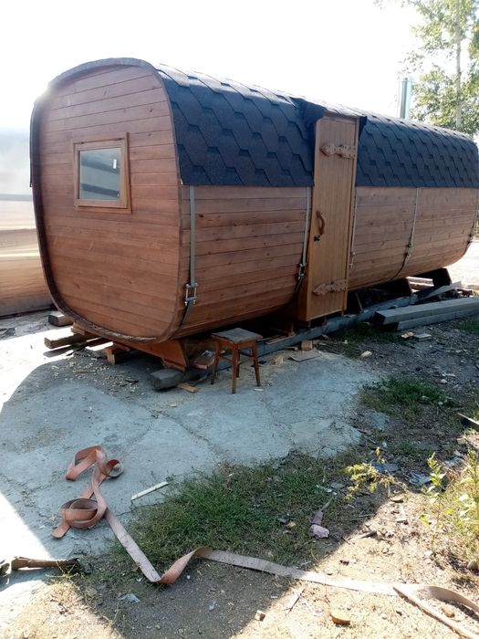 Баня бочка под ключ