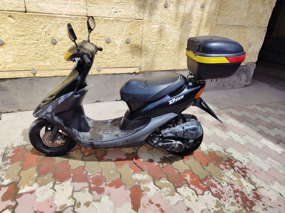Honda dio af35. На номерах