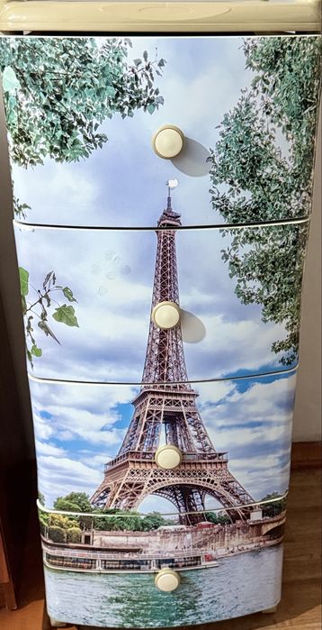 Пластиковый комод