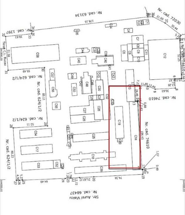 Teren de vânzare / închiriere – Zona Industrială Buzău