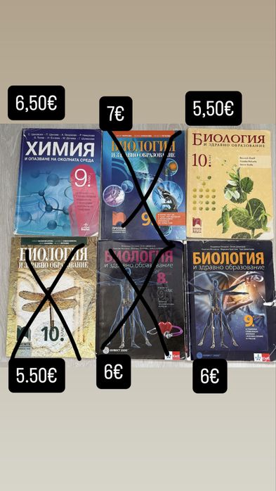 Учебници и сборници за кандидатстудентска подготовка за Медицински университети