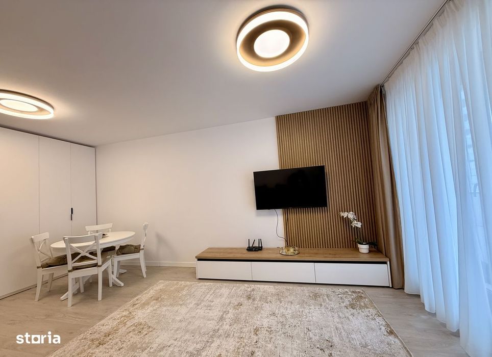 Prima închiriere | Ap 2 camere | Greenfield Băneasa | Parcare inclusă