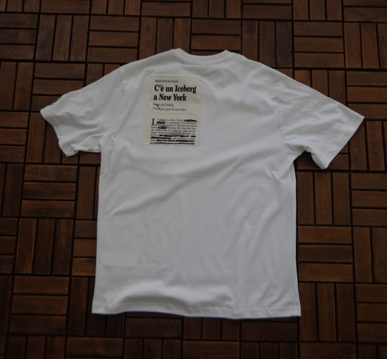 Мъжка тениска Iceberg White T-shirt