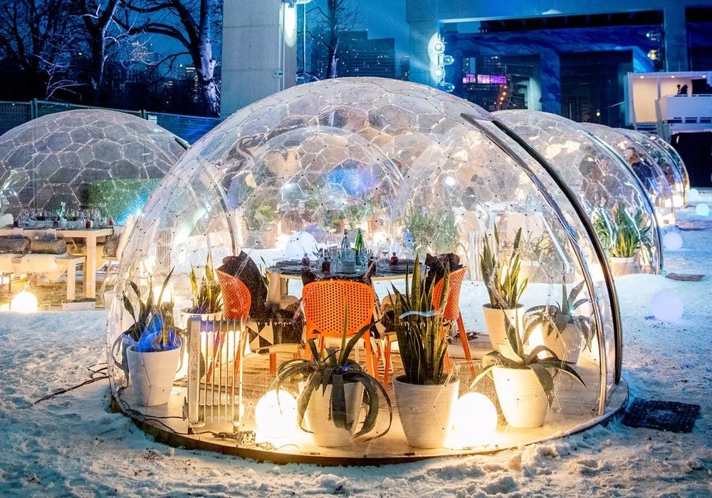 Купол без каркасный