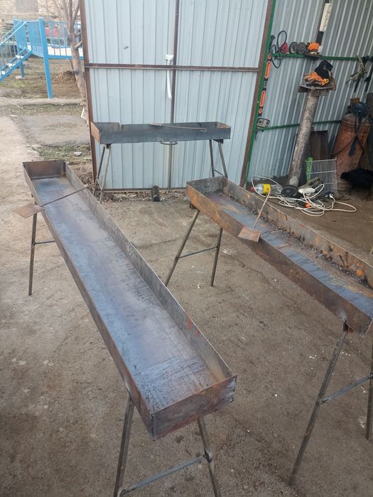 Мангалдар бар аяқтары жыйналмалы