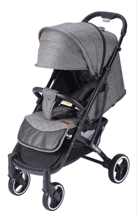 коляска б/у цвет серый