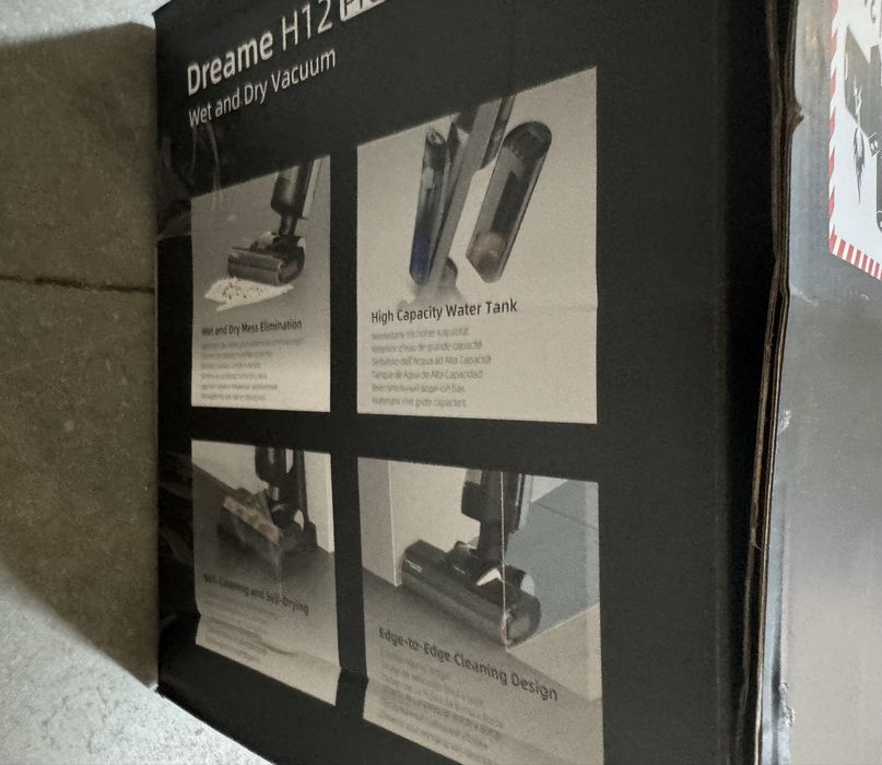 Dreame H12 Pro прахосмукачка за мокро и сухо почистване