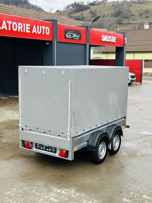 Remorca 2 axe 750 kg NOUA categoria: B