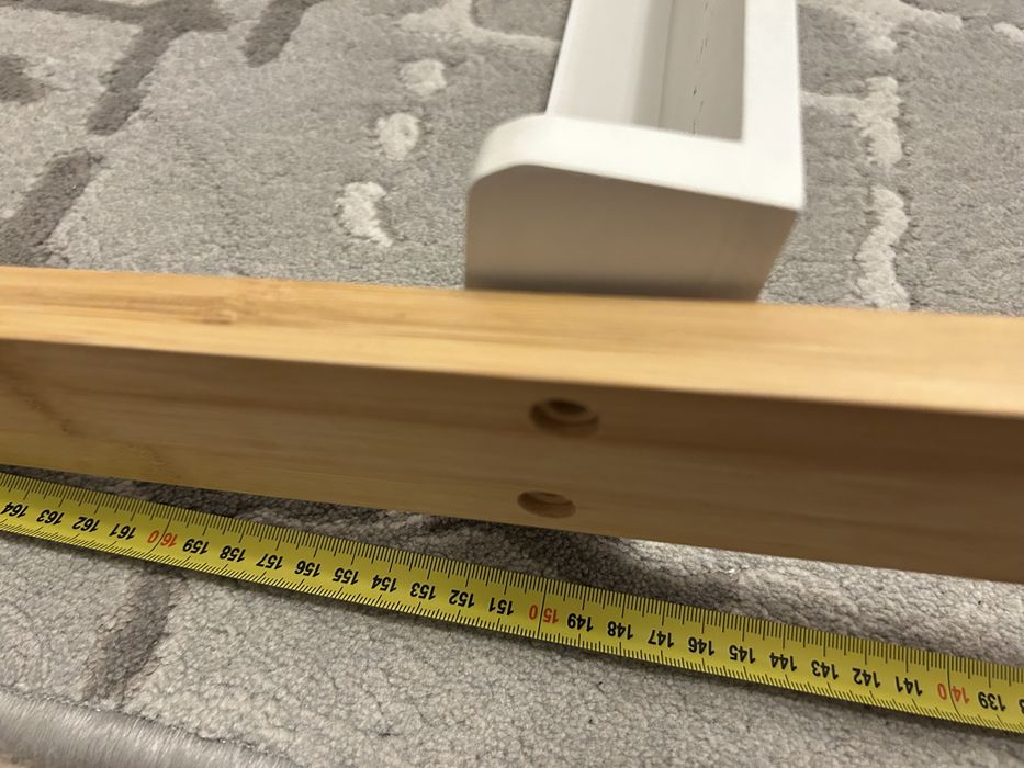 Raft / etajera tip scara din lemn - bambus si mdf
