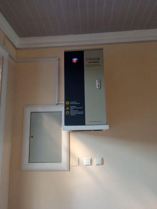 Стабилизатор сервоприводный однофазный 30 kva