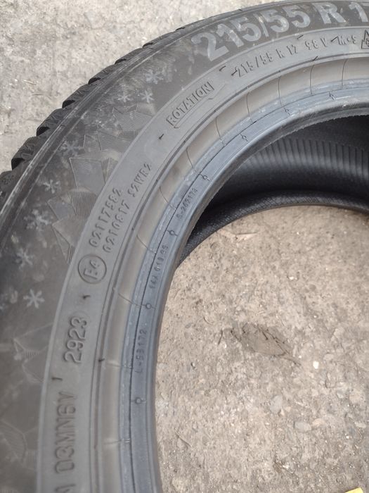 Топ състояние 4бр.215/55/17 Semperit SG5 dot2423