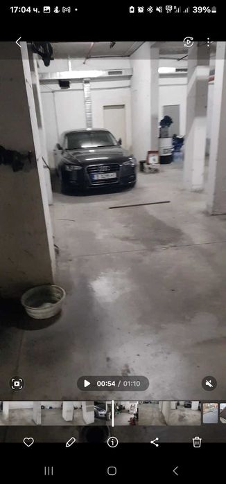 Подземно паркомясто под наем в кв. Трошево, Варна - 80 евро