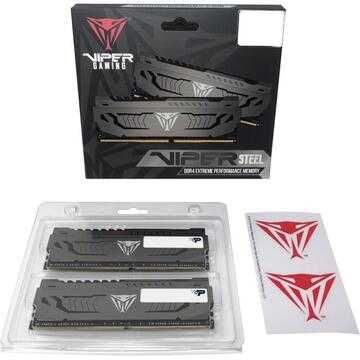 Patriot Viper Steel 32GB DDR4 3600MHz CL18 Dual Channel Kit
