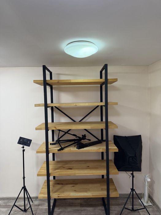 стеллаж в стиле лофт