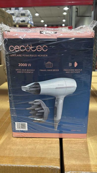Фен Cecotec IoniCare Power&Go Heaven белый