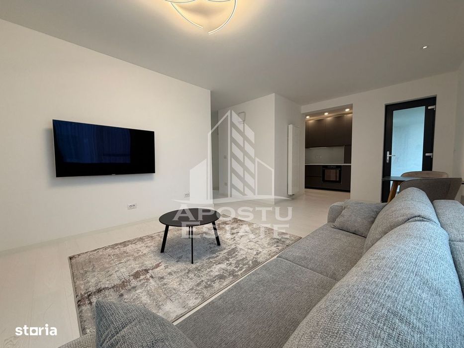 Apartament 2 camere, de inchiriat,loc de parcare, balcon, Dumbravita