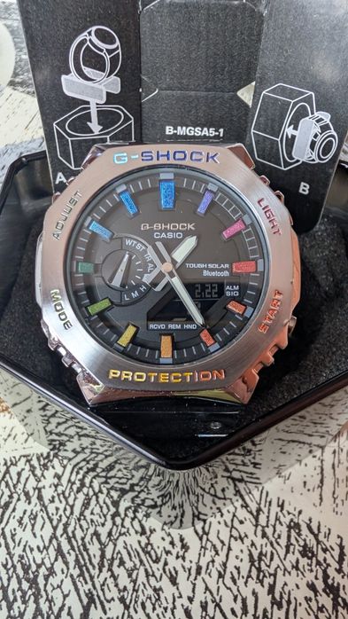 Casio g-shock,solar, Bluetooth