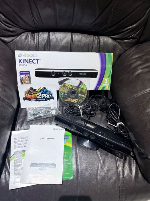 Xbox 360 S – комплект с Kinect + игри