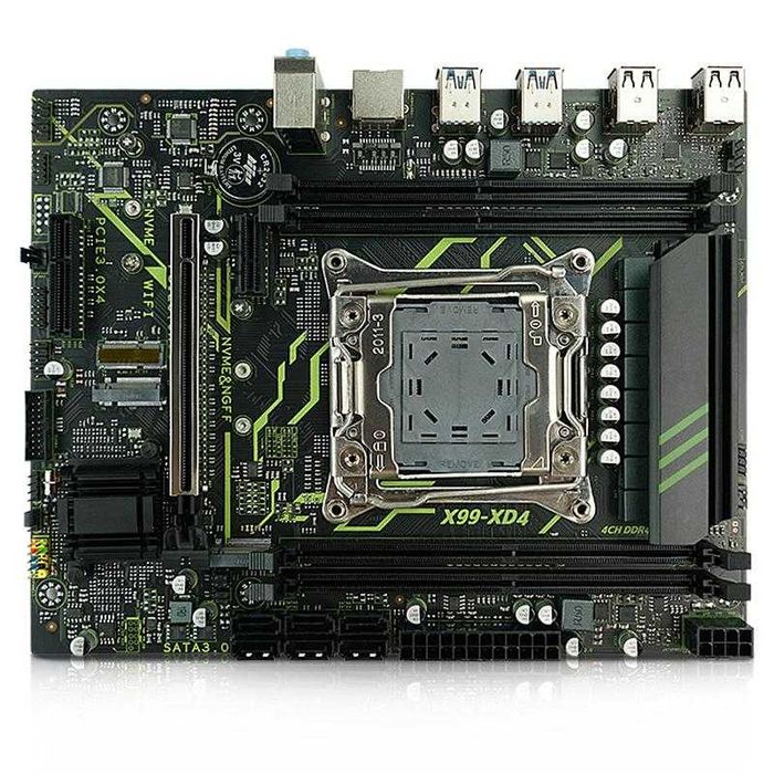 X99-XD4 + Intel Xeon E5-2690 v4 komplekt sotiladi
