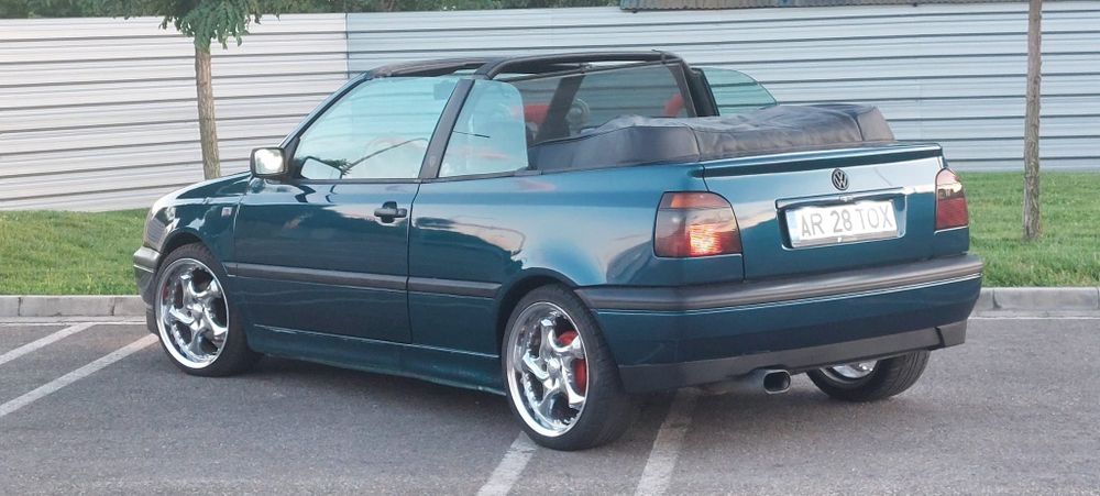 Vând Vw Golf 3 Cabrio 1.9 Tdi 1z An 1995 Cu fiscal pe loc Întreținut.