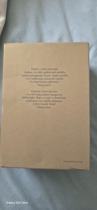 Maison Crivelli Oud Maracuja