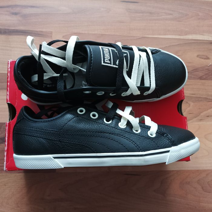 Puma от кожа кецове