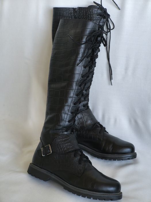 Ботуши естествена кожа, номер 39