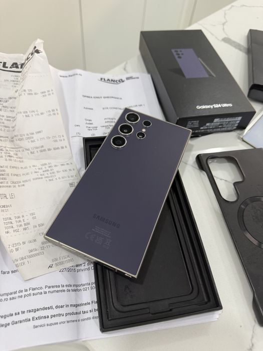 Samsung S24 Ultra 256 Gb Titanium Violet / factura si garantie 36 luni