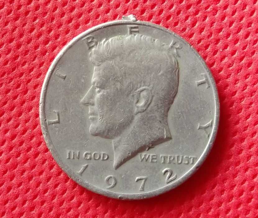 Half dolar 1972г.