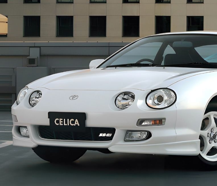 Губа на передний бампер Toyota Celica Рестайлинг