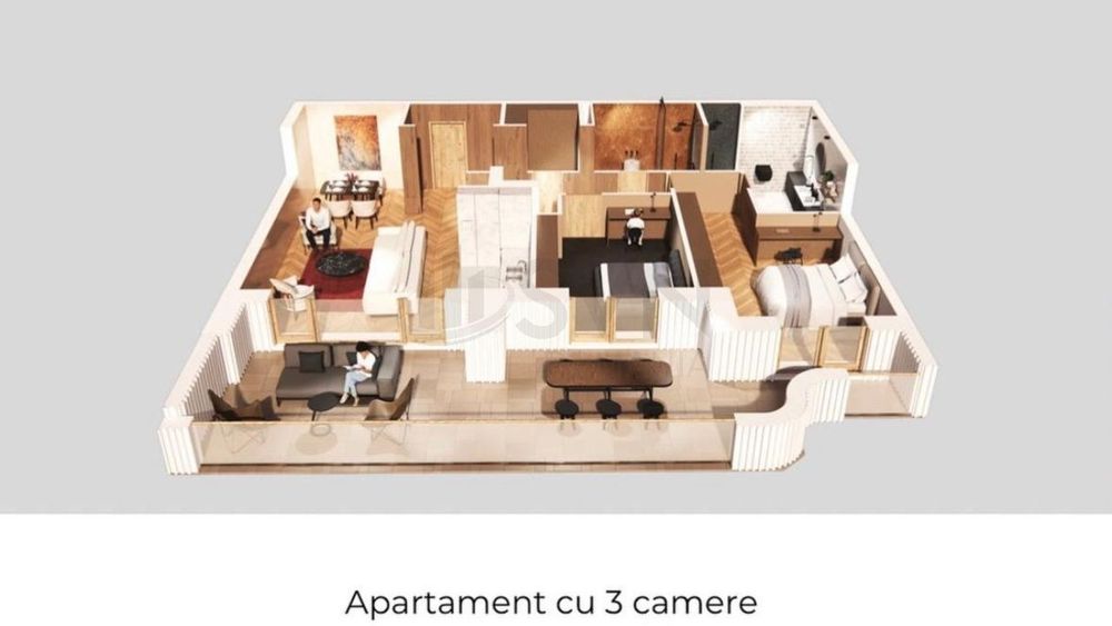 Pipera Luxury 1 Bedroom with Terrace